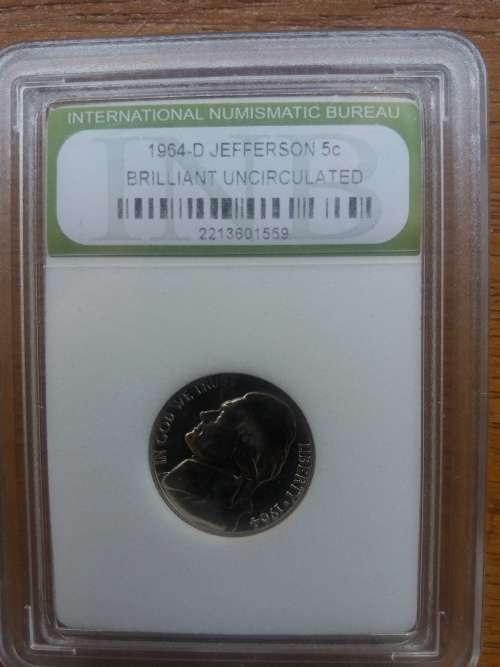 " BARGAIN COINS " USA 1964 JEFFERSON 5c. 3 AVAILABLE