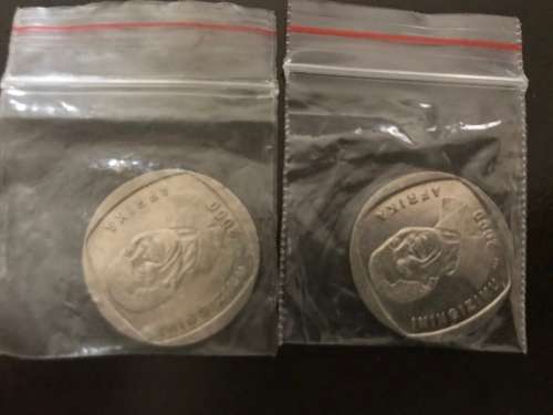 2000 MADIBA "SMILEY"  R5 COINS. BID PER COIN.