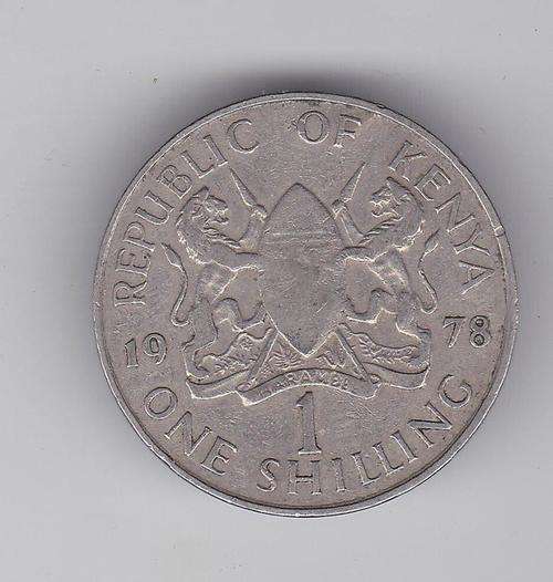 KENYA 1978 1 Shilling