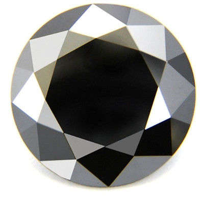 1.00 ct Round Moissanite Billiant Cut, will test 100% as Diamond.
