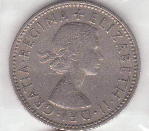 # COLLECTORS # 1962 GB. HALF CROWN- 2'6d. CIRCULATED.