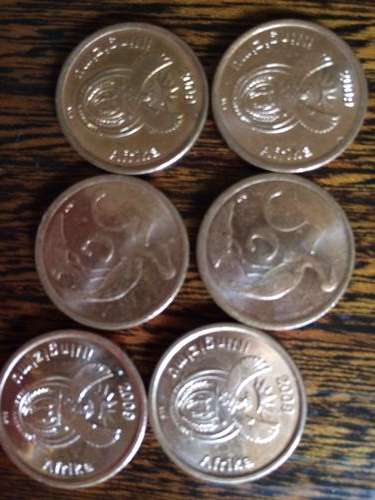 2009 UNCIRCULATED  Copper SAR 5c Coins. ONE BID TAKES ALL 6/