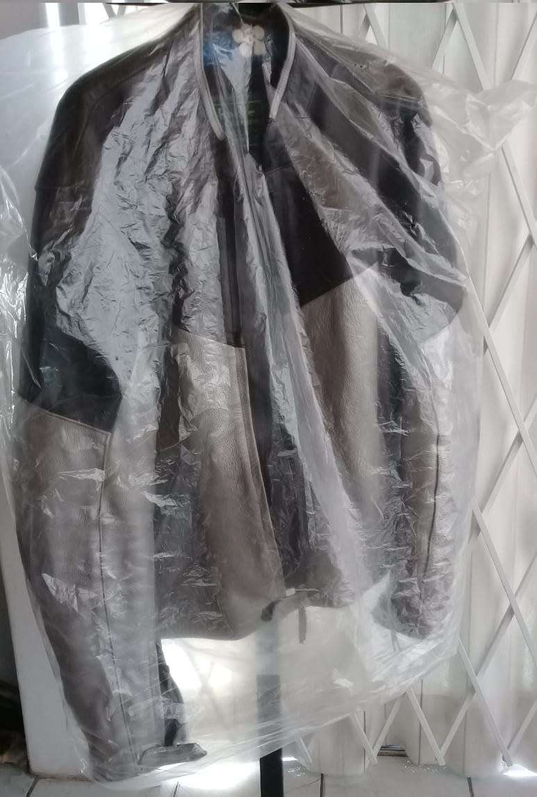 Motorcycle leather jacket by Charlie London UK