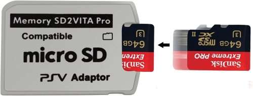 New SD2VITA (PSVITA) Adapter- Micro SDTF Card Adapter SD2Vita V50 for PS Vita