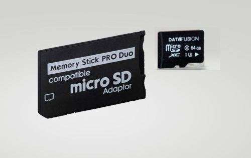 Sony Pro Duo Adapter and 64 GB