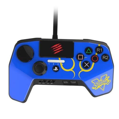 MADCATZ FIGHTPAD PRO CONTROLLER BLUE  PS3/PS4