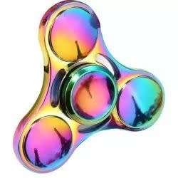 Iridescent Tri fidget spinner