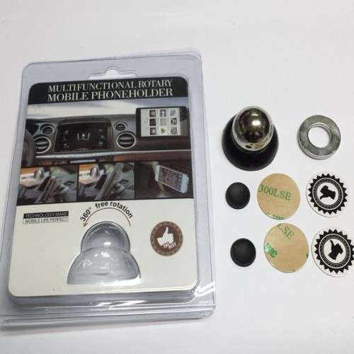 Rotary mobile phone holder