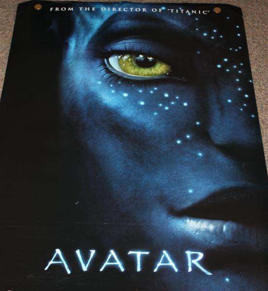 ORIGINAL CINEMA MOVIE POSTER 'AVATAR'