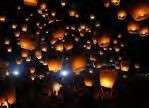 Sky lanterns - mixed colours