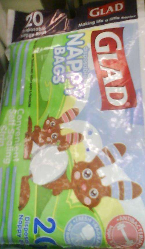 Glad Disposable Nappy bags - 20