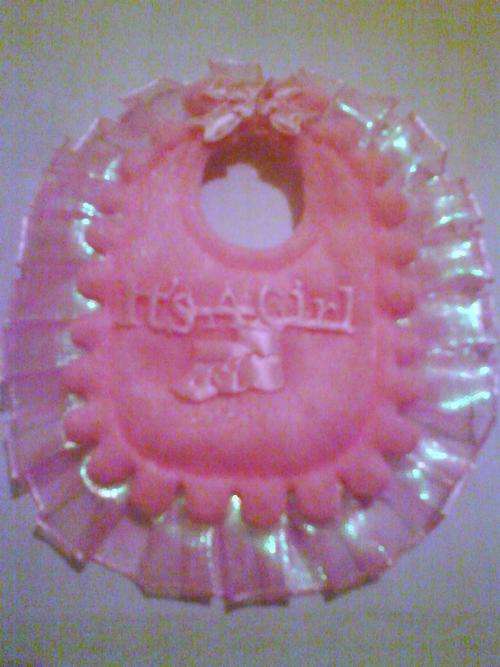 Babyshower Decorations - Bib - Pink