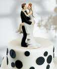 Kissing Couple Cake Topper