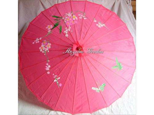 Wedding Parasols / Umbrellas **Large - Dark pink