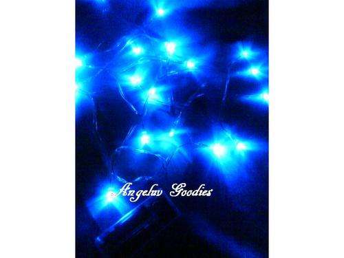 Battery Operated LED Fairy Lights 2m - Blue