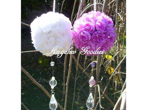 Wedding Decorations - Hanging rose balls - *SPECIAL* - read first