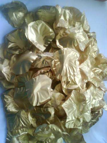 Wedding Confetti - Material rose petals - gold - SPECIAL