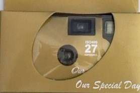 Disposable wedding cameras - SPECIAL = THIS WEEK ONLY (ends 24 Sept)