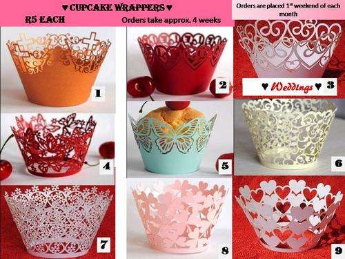 Cupcake wrappers