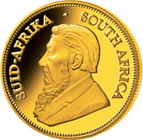 2010 Krugerrand  1/10oz BU 22ct solid gold coin