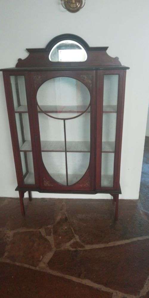 art nouveau dislay cabinet