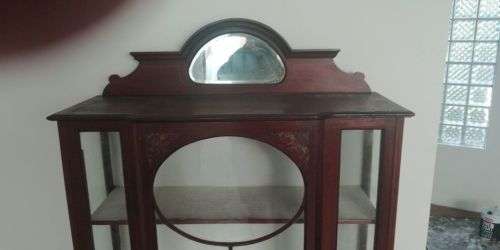 art nouveau dislay cabinet