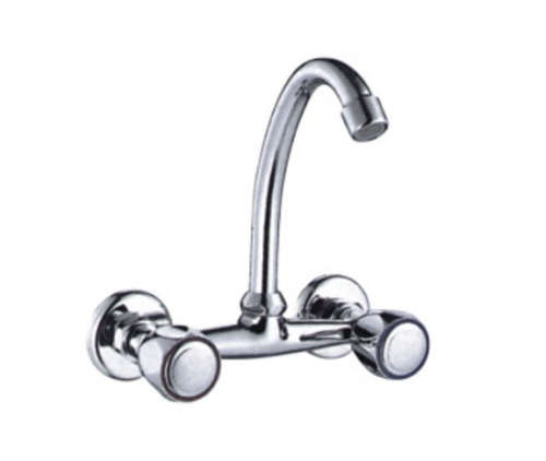 Round Handle Wall Mixer