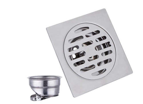 Exel Square Shower Drain 10cm