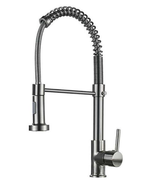 Exel Silver Pull Out Kitchen Mixer