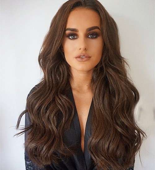 Micro Ring #4 Chocolate Brown 20inch Hair Extensions 1g THICK STRANDS