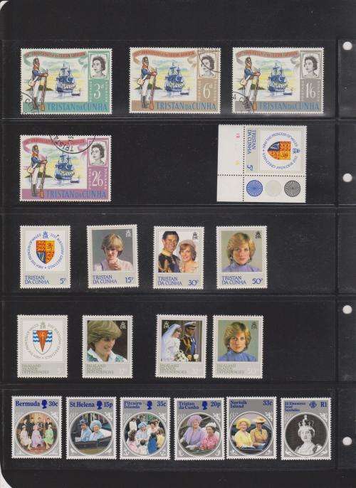 Tristan Da Cunha and assorted Islands set