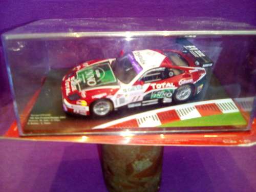Ferrari 1:43 die-cast metal 575 GTC , 24 hr. Spa champs 2004