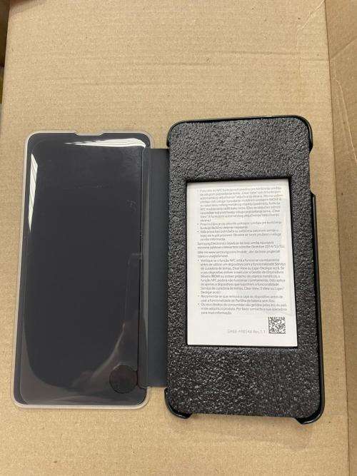 Galaxy S10e Clear View cover BLACK