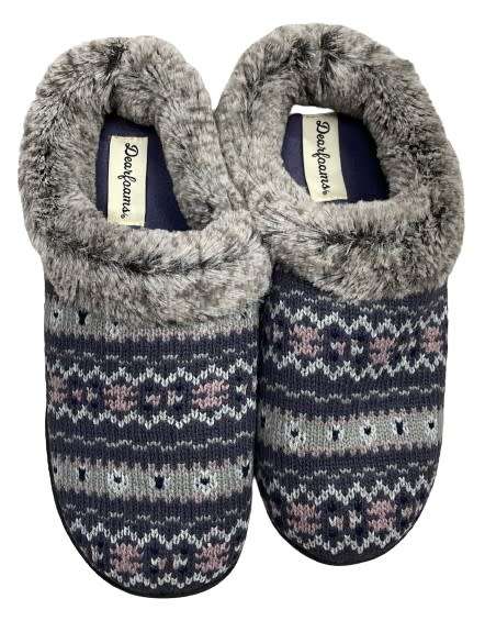 Dearfoams Memory Foam Slippers