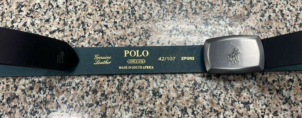 POLO Fullgrain Leather Belt