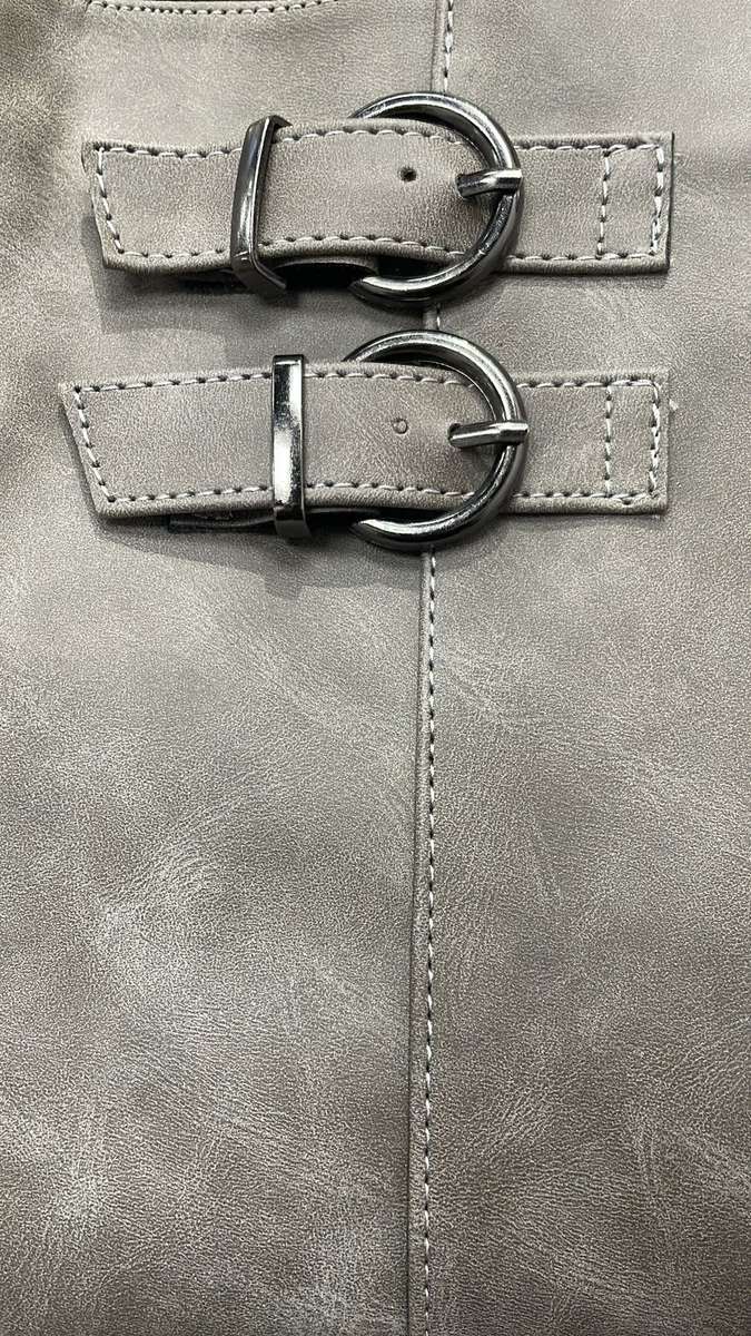 Olivia Miller Zip Boot Grey