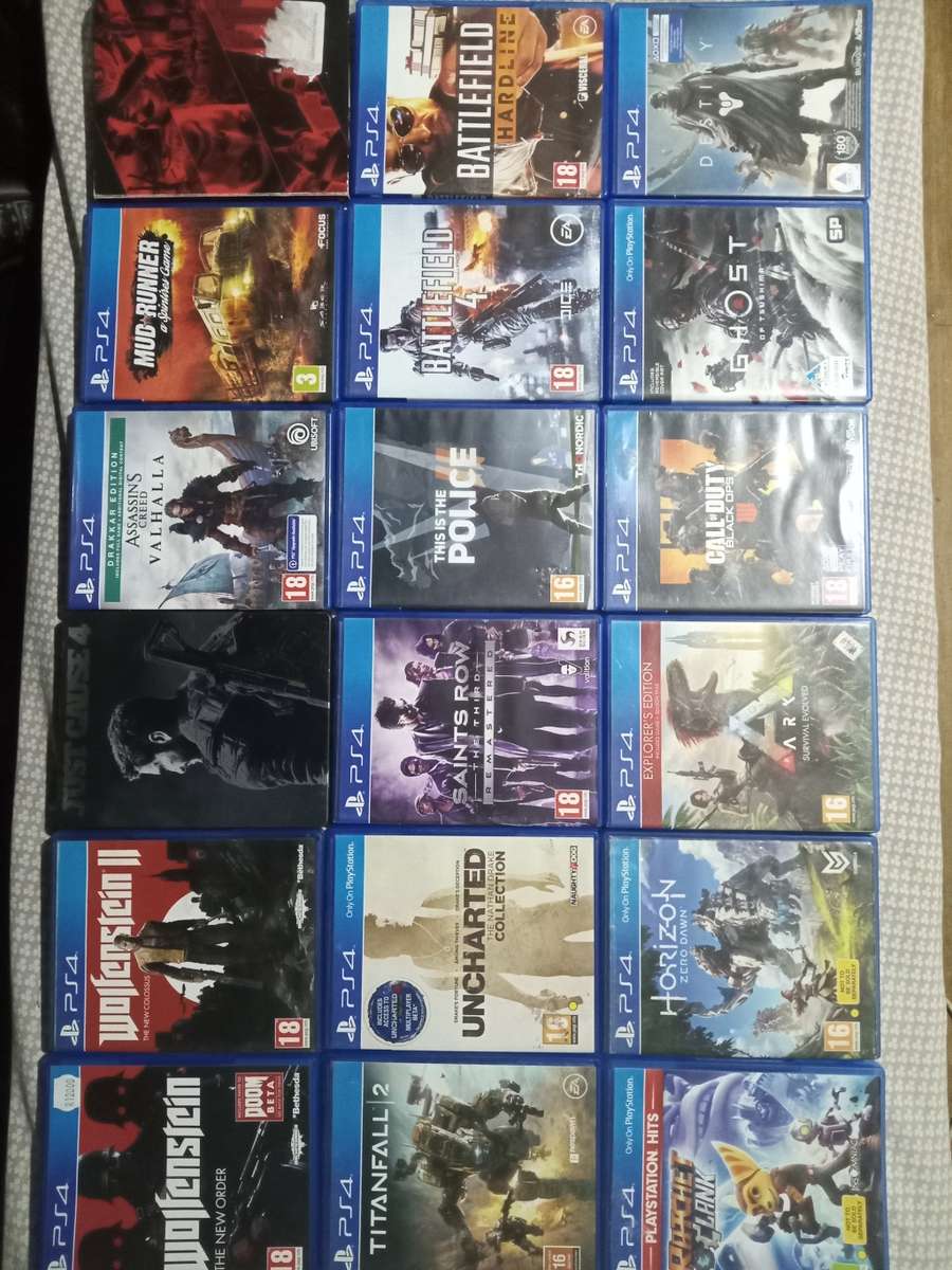 Ps4 game lot of 19