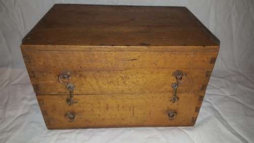 STUNNING!!! Satinwood Mini Chest