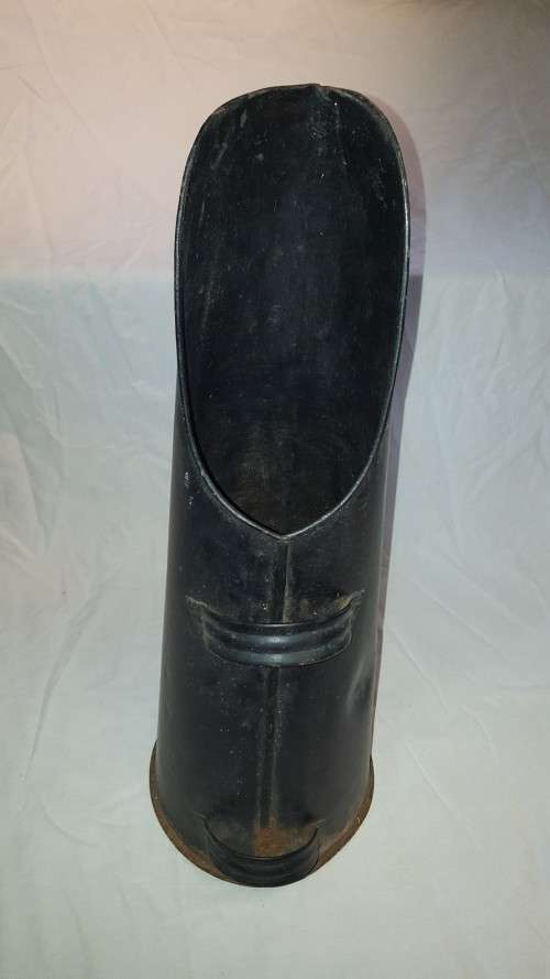 STUNNING!!! Antique Farm Arga Coal Shuttle