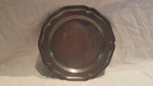 SUPERB!!! German Pewter Plate