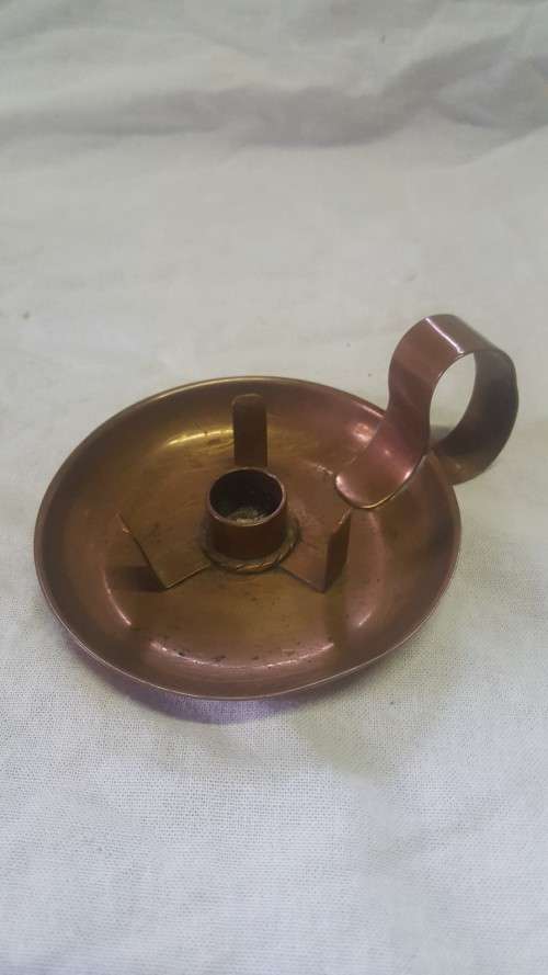 LOVELY!!! Brass Candle Stick Holder
