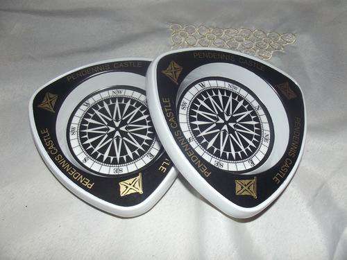 Pendennis Castle Ashtrays - No reserve