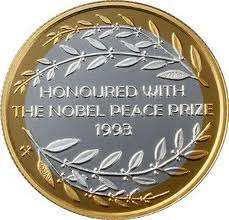 1/4 oz mandela bimetalic gold silver medallion