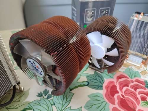 CPU Coolers Lot (4no.) :: Zalman 9700, 9500, Akasa Venom
