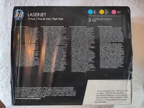 HP 128A Original Toner Cartridge Colour 3-Pack 128A New Sealed **R4000 Retail**