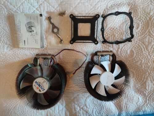 CPU Coolers Lot (4no.) :: Zalman 9700, 9500, Akasa Venom