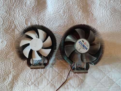 CPU Coolers Lot (4no.) :: Zalman 9700, 9500, Akasa Venom