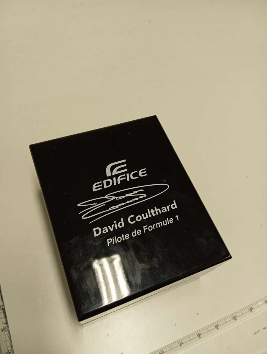 Edifice Watch Box - David Coulthard