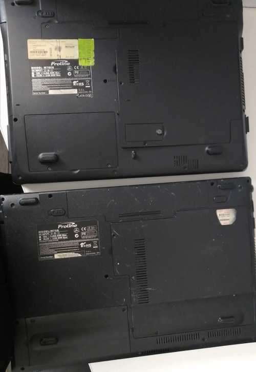2x Proline laptops bundle - not tested! (read description)