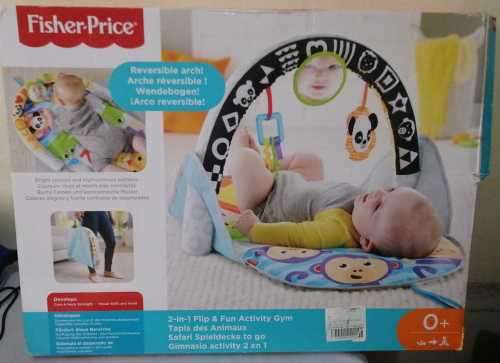 Fisher Price 2 in 1 Flip and Fun Activity playgym for babies - used but in very neat (late entry!)